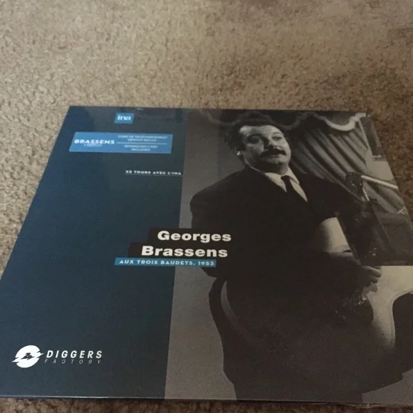 Georges Brassens – Aux Trois Baudets, 1953 Vinyl Lp - Picture 1 of 2
